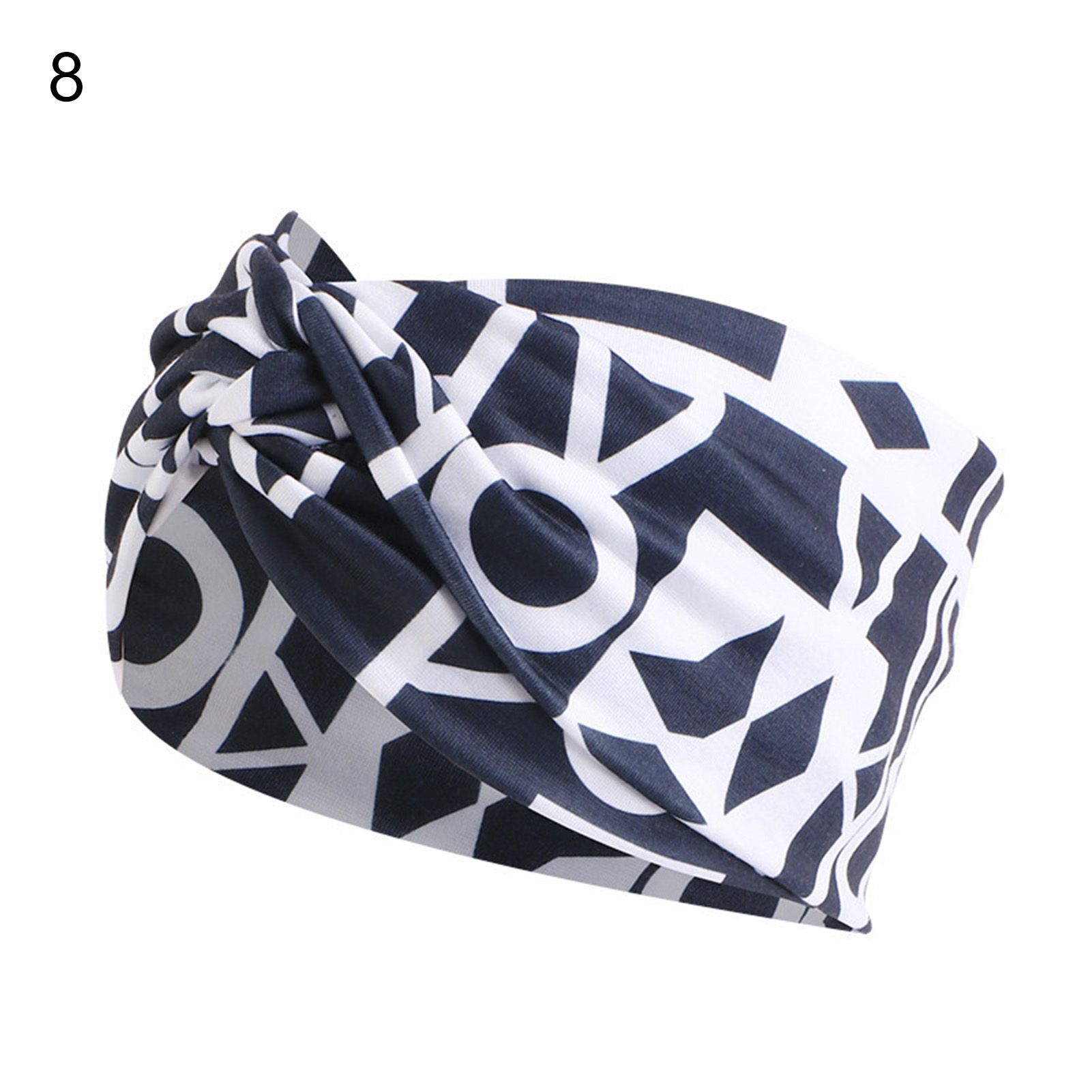 Hair Band Stretchy African Colorful Pt Crossover Sport adband