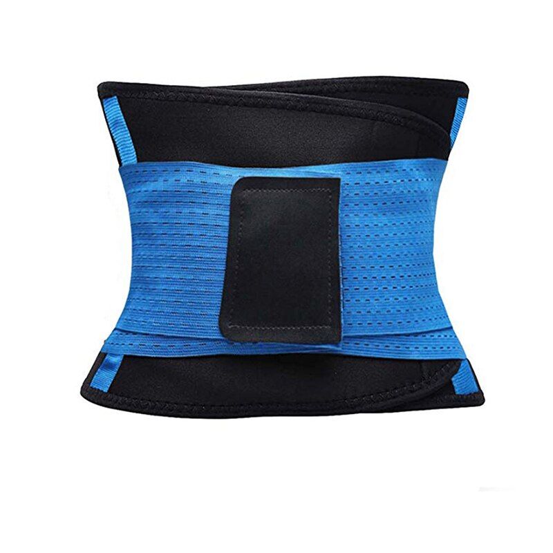 Slimming Sweat Waist Trimmer Belt Postpartum Sports ty Back Support Abdominal Elastic Trainer Body Shaper Workout Fitness