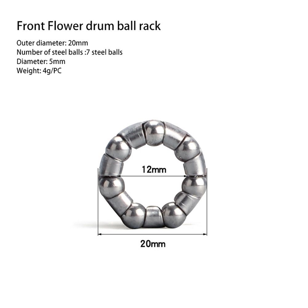 Hub  Ball  Rack Cycling 20mm Front Hub Bead/ 25mm Rear Hub Bead/ 30mm Bottom Bracket Bead/ 40/ 44mm Headset Bearing Bead