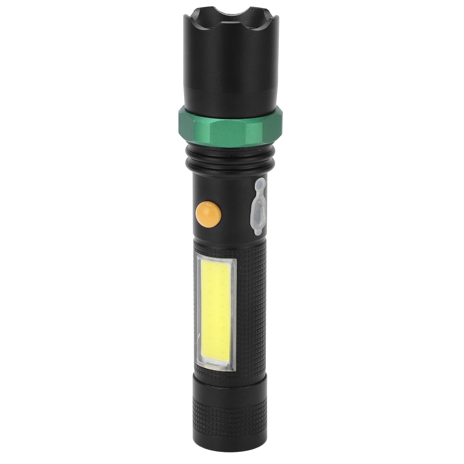 Flashlights USB Charging 4 Level Dimming Waterproof Middle Switch Camping ToolV