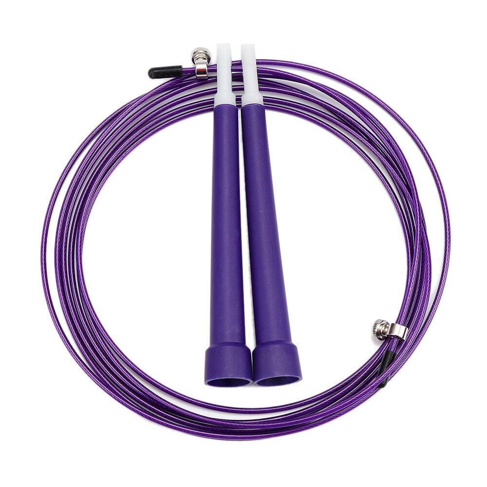 Adjustable Skipping Jump Ropes Speed Wire Fitness Exercise Cardio Lose Weight Strength Training Crossfit Lose Weight