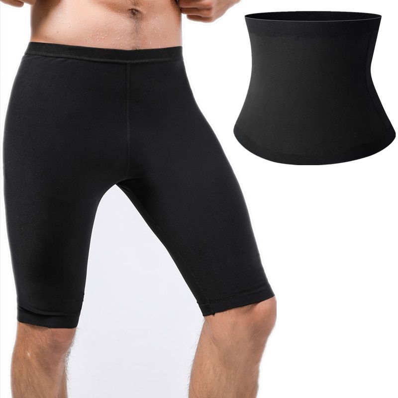 Men Sweat Vest Sauna Shapers Body Shapewear Waist Trainer Slimming Vest Hot Thermo Sweat Sauna Tank Tops Fitness Workout Suits