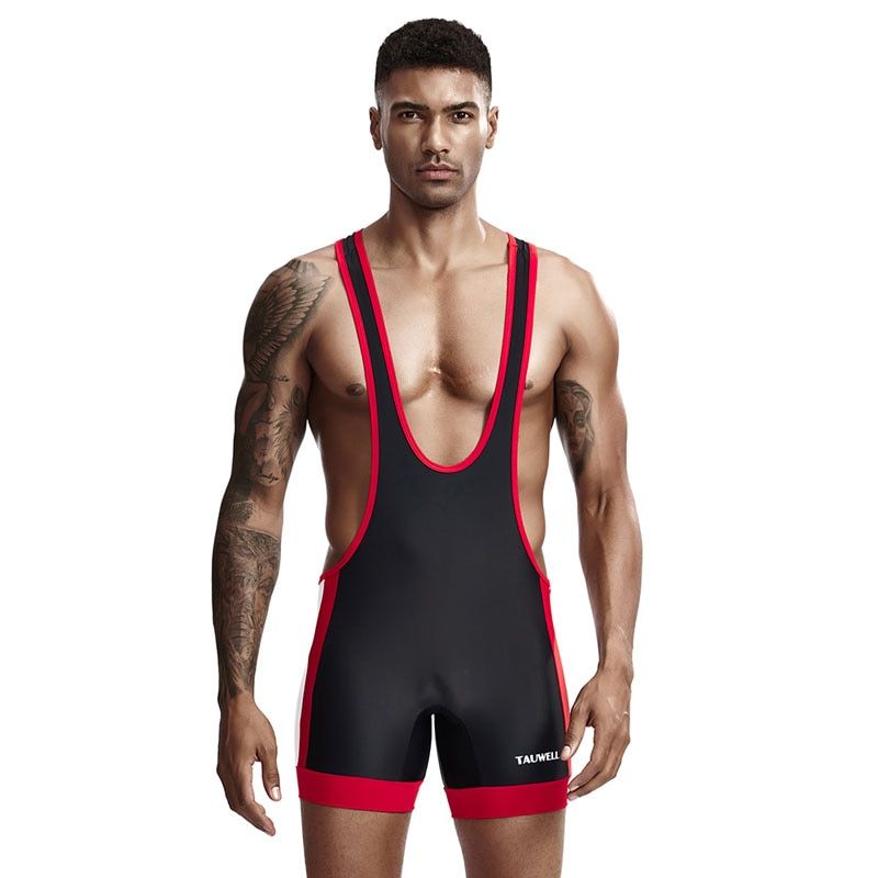 Men's Bodysuits  Mens Undershirt Underwear Shapers Mens Wrestling Singlet Jumpsuits