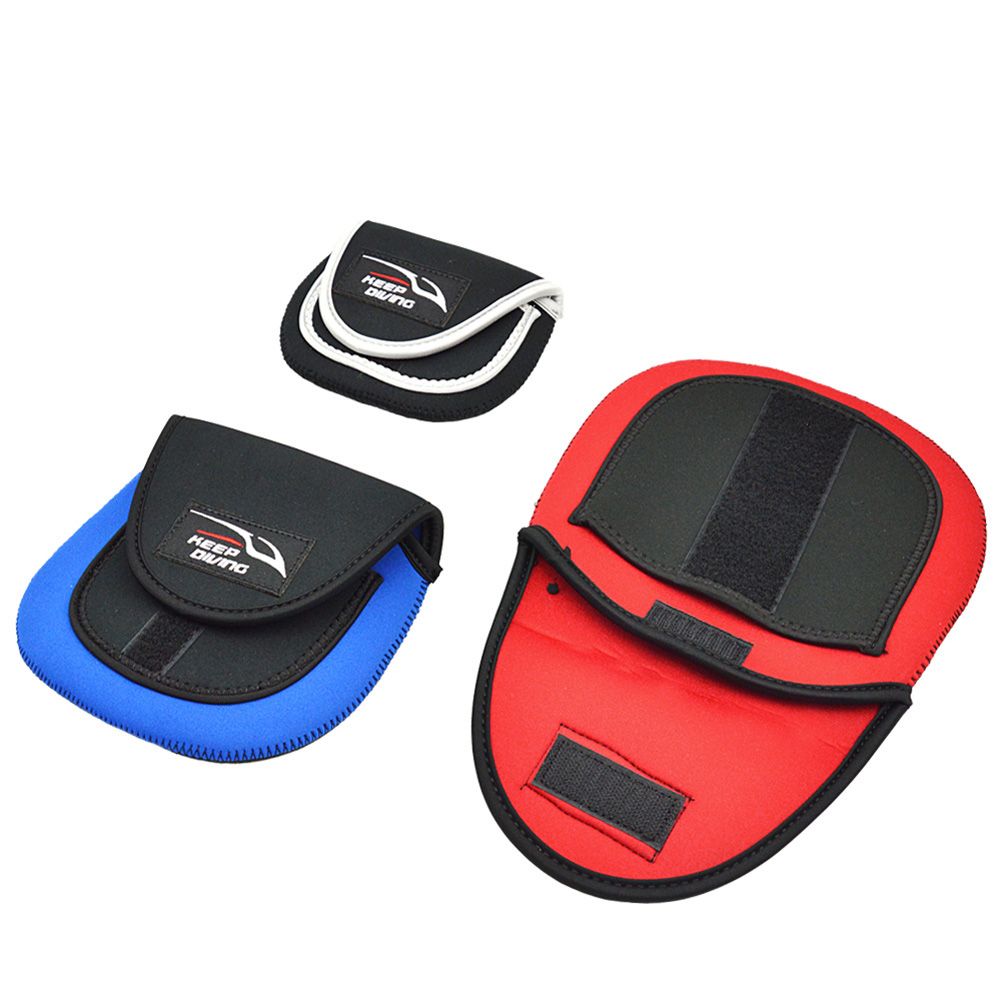 Yfashion Spinning Fishing Reel Bag Protective Case Cover Double Layer Fishing Reel