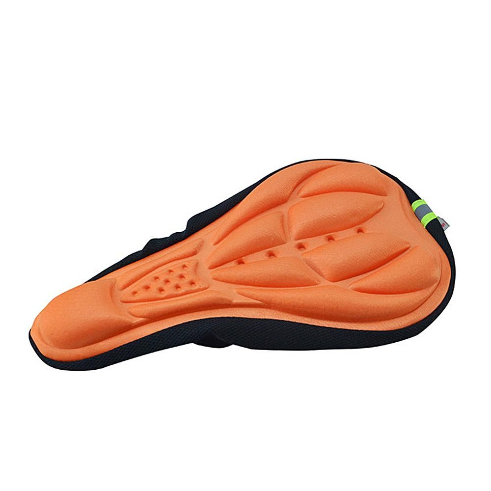 Outdoor 3D Gel Silicone Bike Bicycle Soft Comfort Saddle Cushion Seat Pad Cover