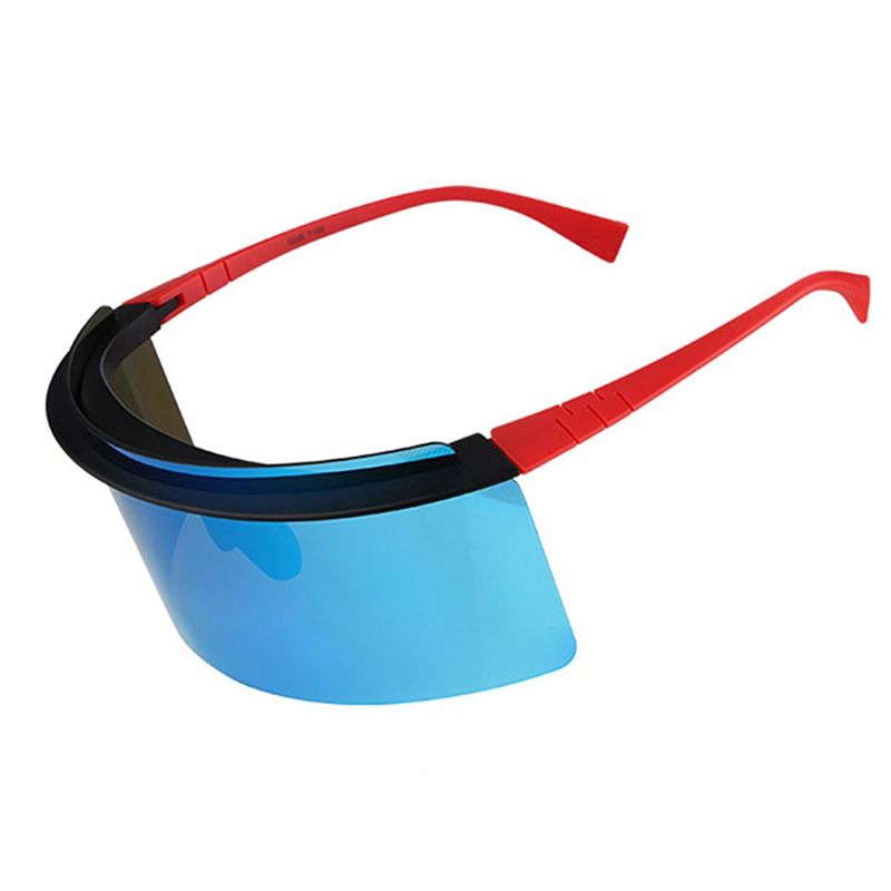 GUB Cycling Sunglasses Windproof Cycling Eyewear Sun Glasses for Men Women Running Baseball Golf Driving Blue