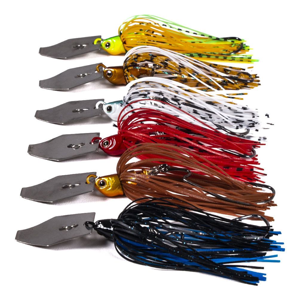 10cm11g Artificial Fishing Lures Lifelike Sequined Colorful Anti-hanging Simulation Spinner Bait Fishing Gear Accessories