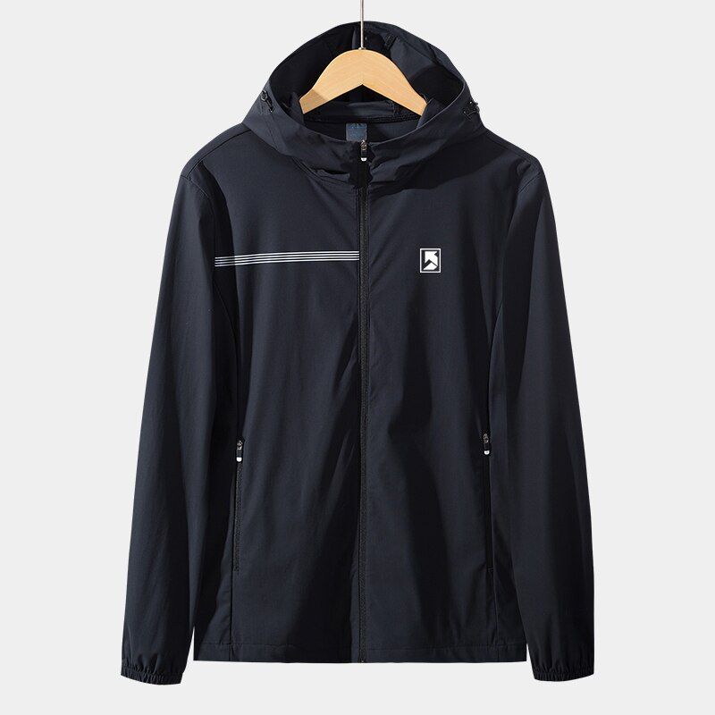 Summer Men's Breathable Skin Clothing Anti-Ultraviolet Jacket Light Thin Stretch Coat Outdoor  Cycling Clothes