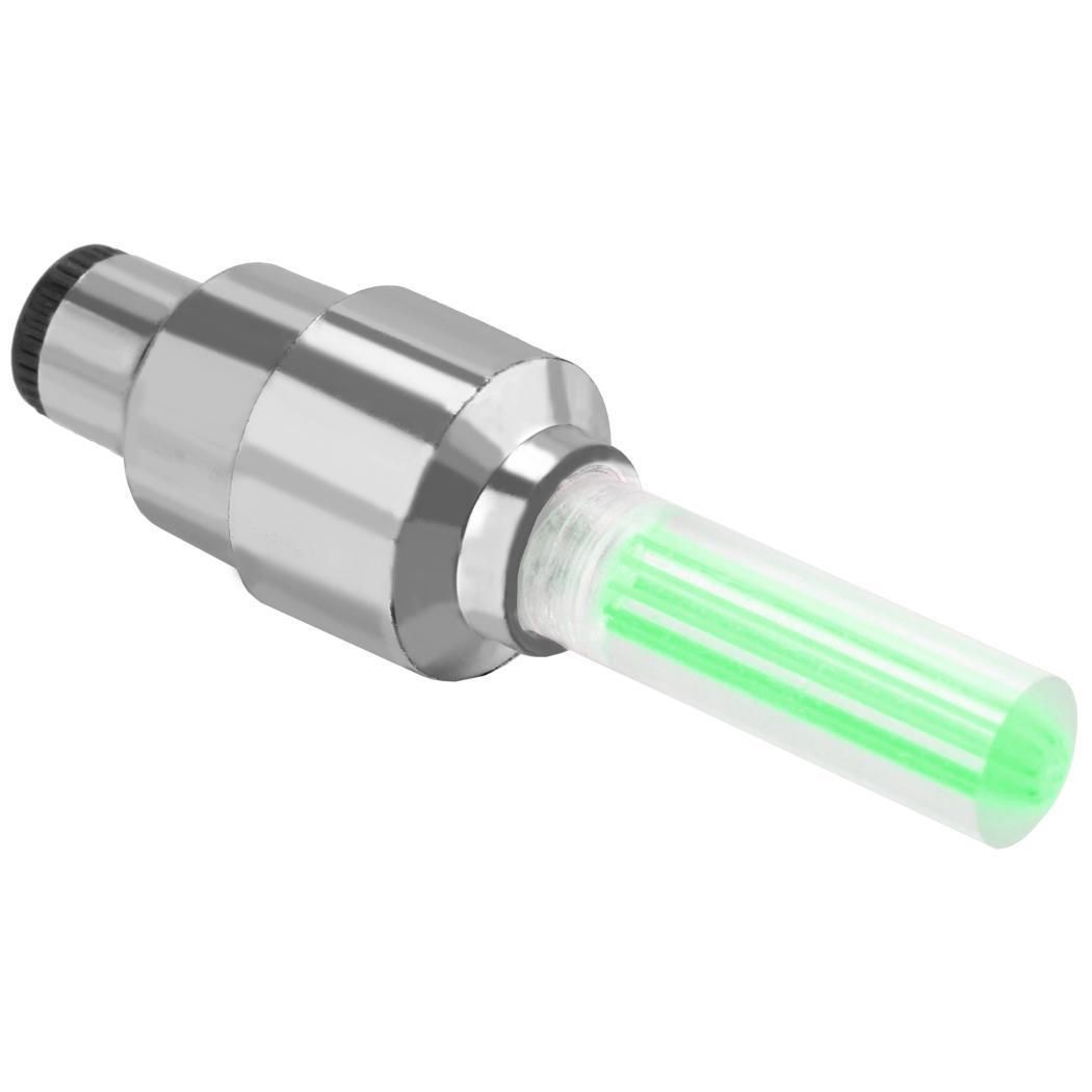 【ALLGOOD】Car Bike Bicycle Motorcycle LED Tyre Tire Valve Cap Light Flash Wheel Light
