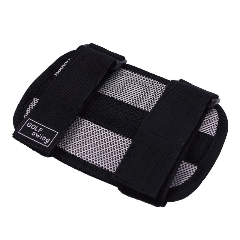 Golf Swing Trainer for Golfer Gift Golf Ladies Black Straight Practice Elbow Brace Corrector Nylon Golf Accessories