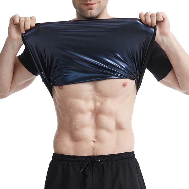 MUKATU Men Neoprene Sweat Sauna Shapewear Waist Shaper Corset For Man  Vest Body Shapers Vest Waist Trainer Slimming Vest
