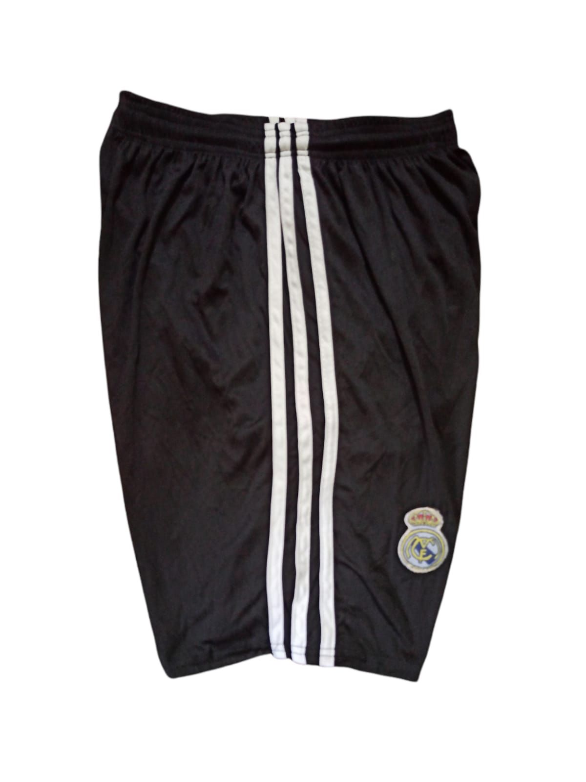 Football Black and white Sports half pant for Men