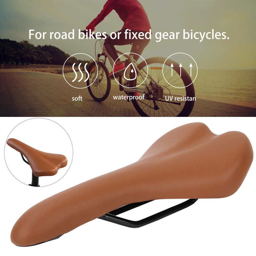 PU Leather Environmental Bike Seat Ergonomic Waterproof Saddle for Cycling