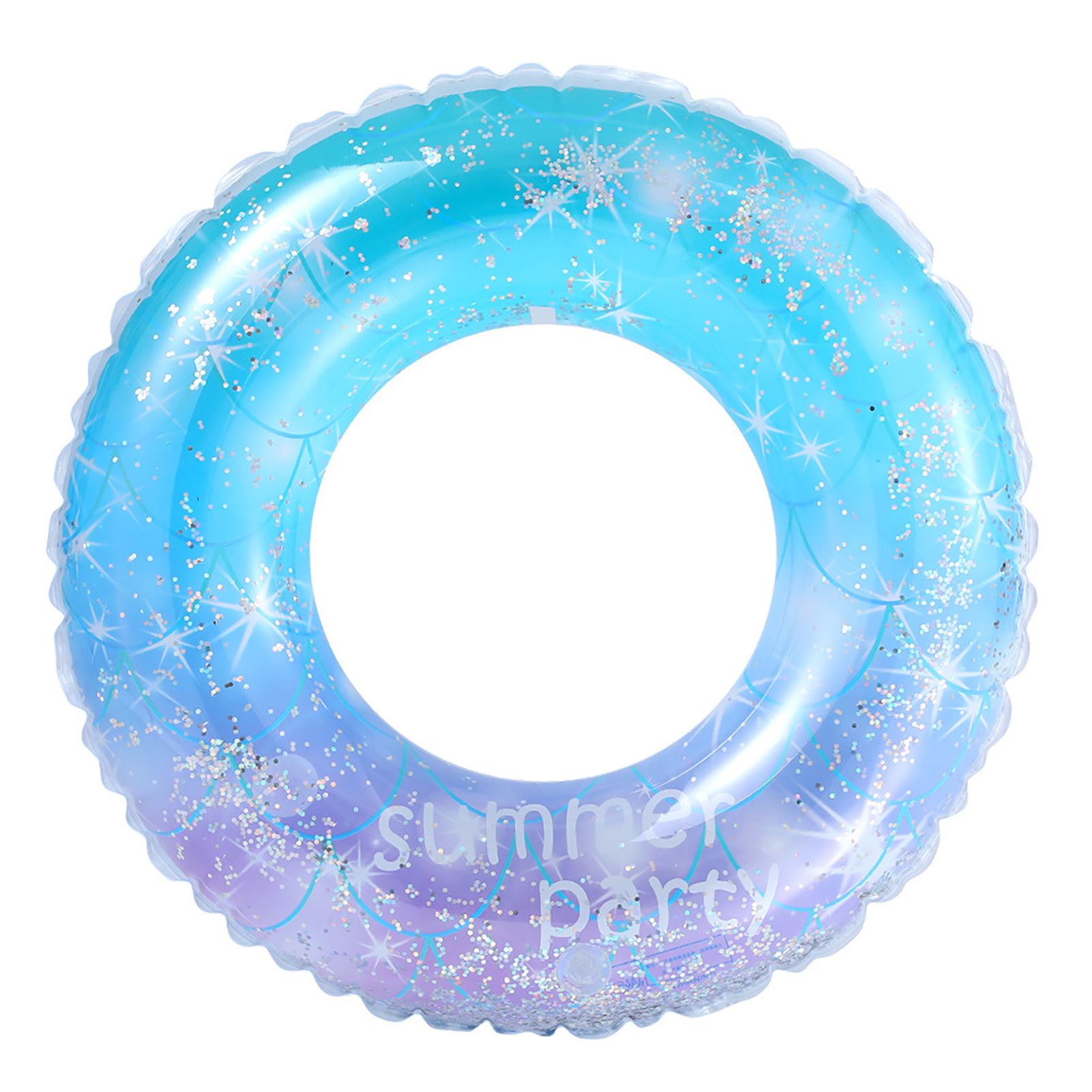Inflatable Pool Float Wear-Resistant Inflatable Swimming Ring Water Floating Toy