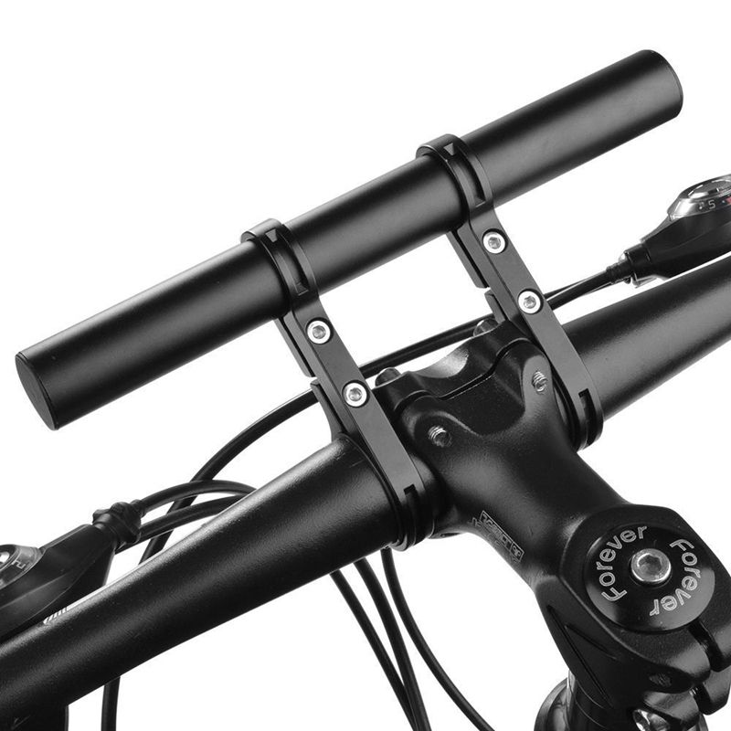 Handlebar Extension Mount Bicycle Bike Handle Bar Bracket Extender Holder（black）