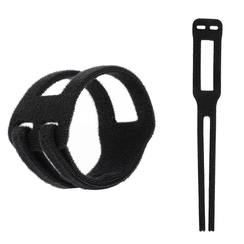 1Pair Adjustable Thin Fitness Portable Pain Sports Yoga Badminton Basketball TFCC Tear Wrist Band,Black