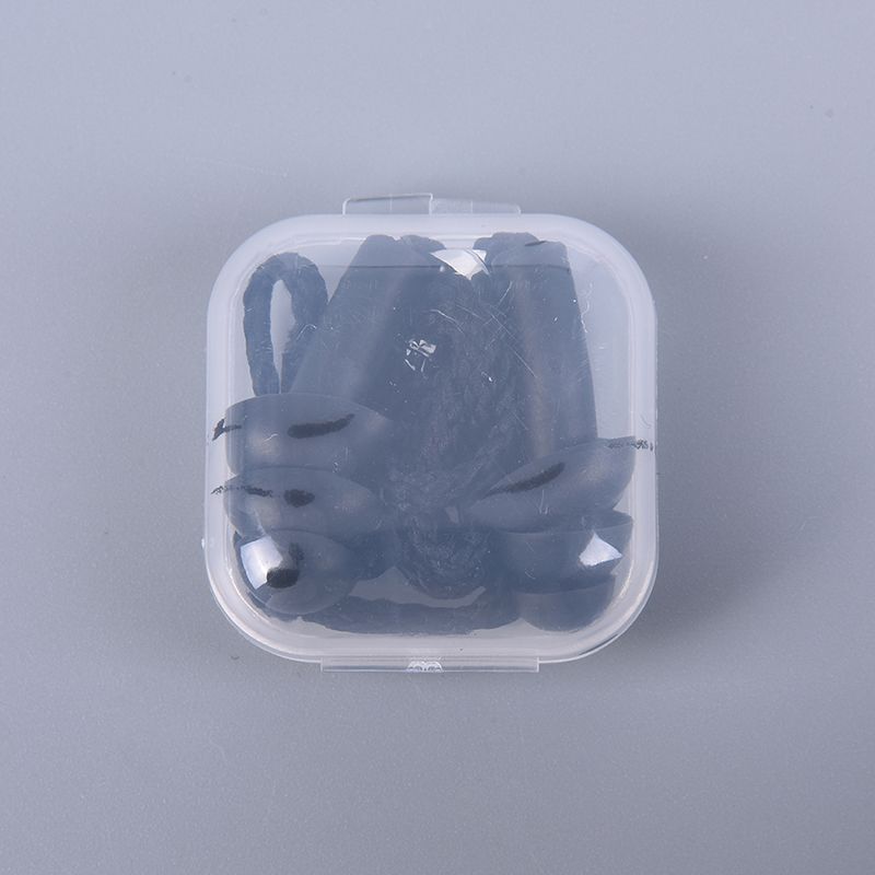 Silicone Ear Plugs Sleep Earplugs Noise Reduction Swimming Earplugs With Rope