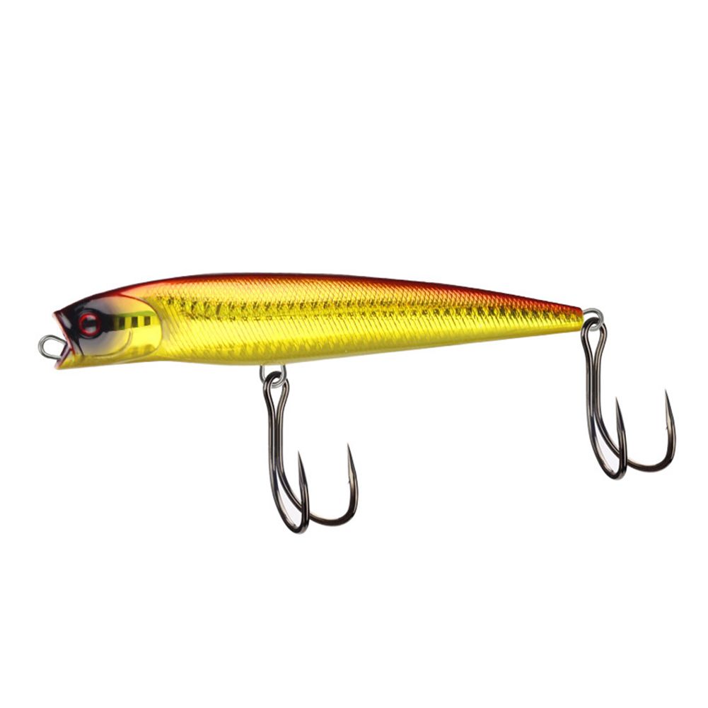 4-  Popper With Double Hook 14cm 45g Hard Bait Sea Fishing Lure