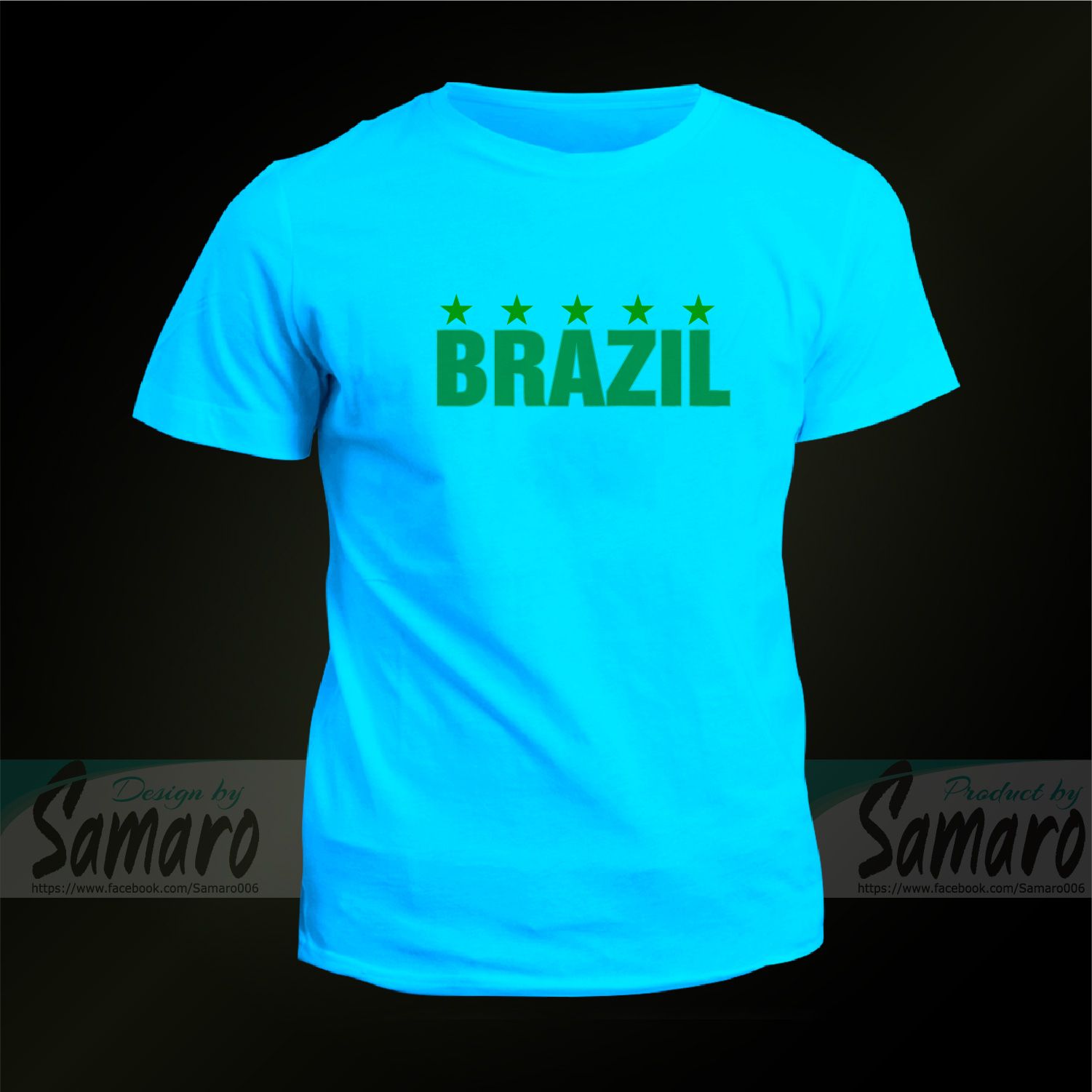 Brazil 5star Short Sleeve Jersey