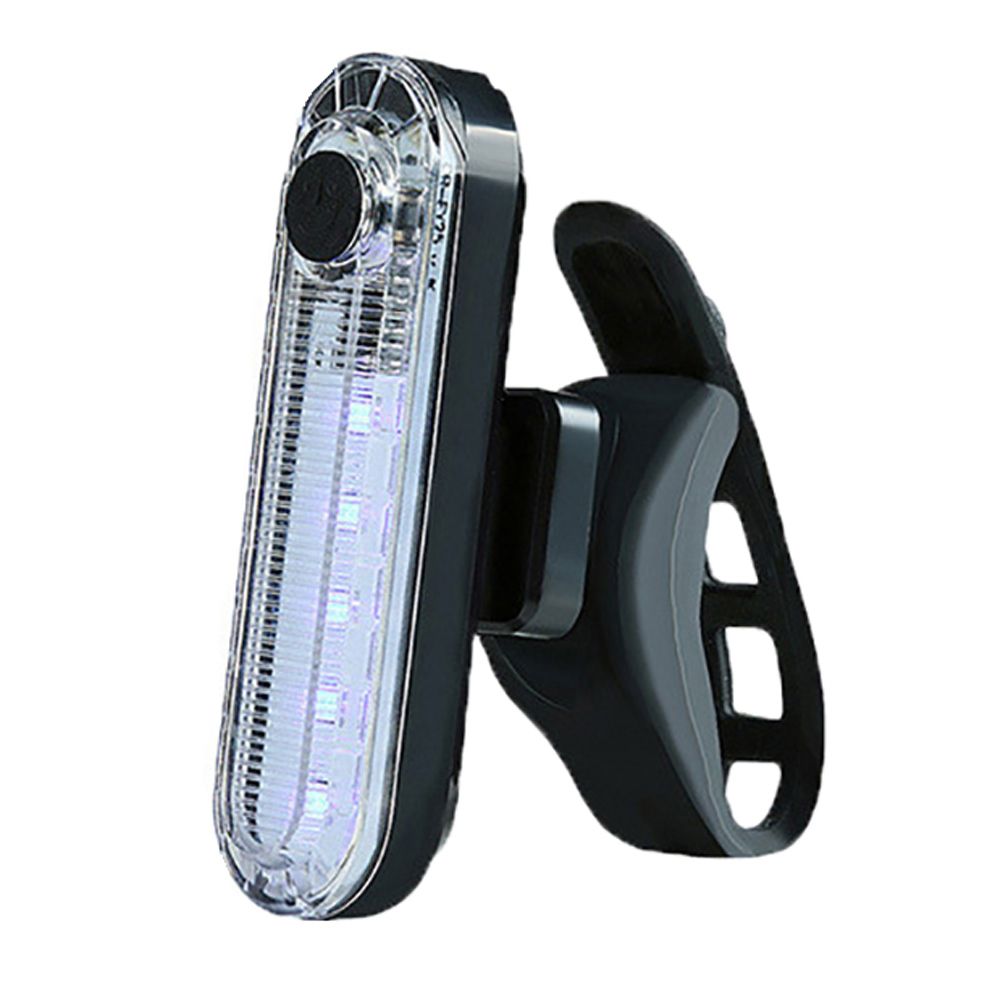 USB Rechargeable Bike Bicycle LED Tail Light Safety Cycling Warning Rear Lamp