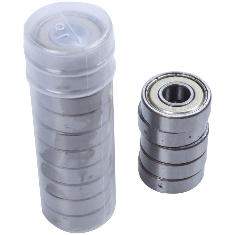 15pcs 608ZZ Double Shielded bearings Skateboard Bearings Scooter Bearings, Double Shielded, Silver