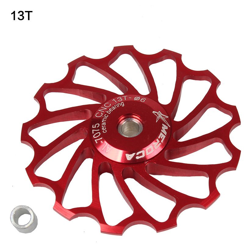 Ceramic Bearing Mountain Bike Road Bicycle 11T 13T Rear Guide Pulley