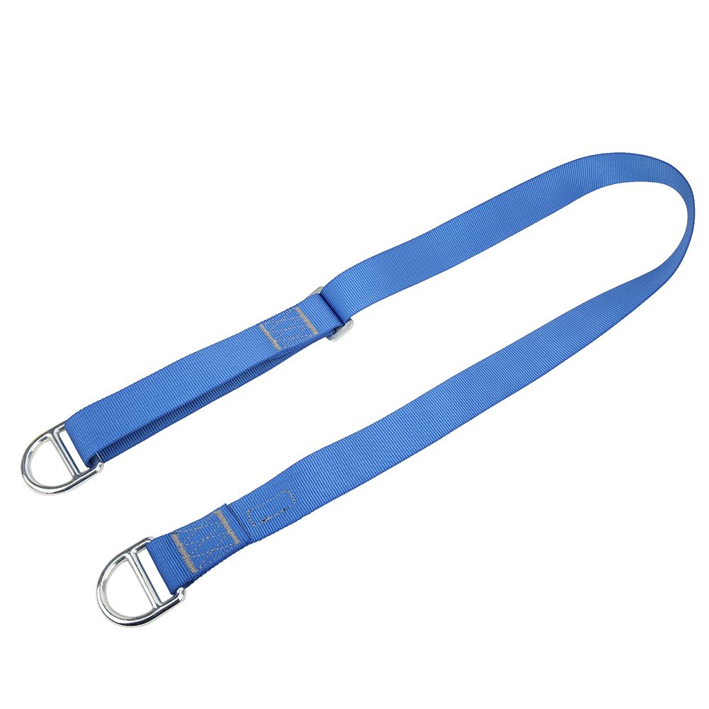 1.5m Adjustable Climbing Webbing Sling Flat Belt Rope Outdoor Rock Safety Connection Protection Training Facilities