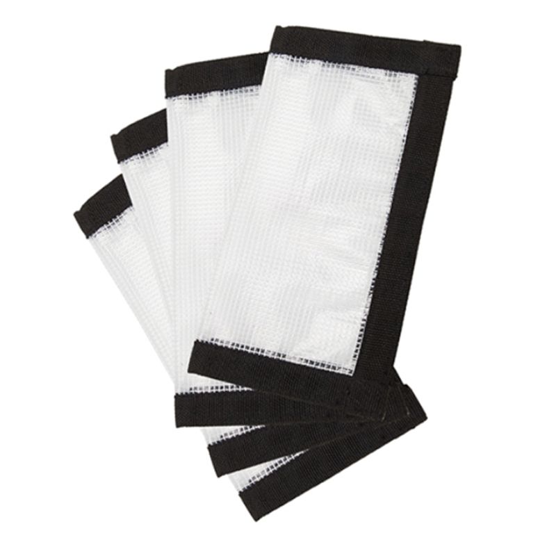 4Pcs Transparent PVC Lure Fishing Hook Protective Wraps Cover Case