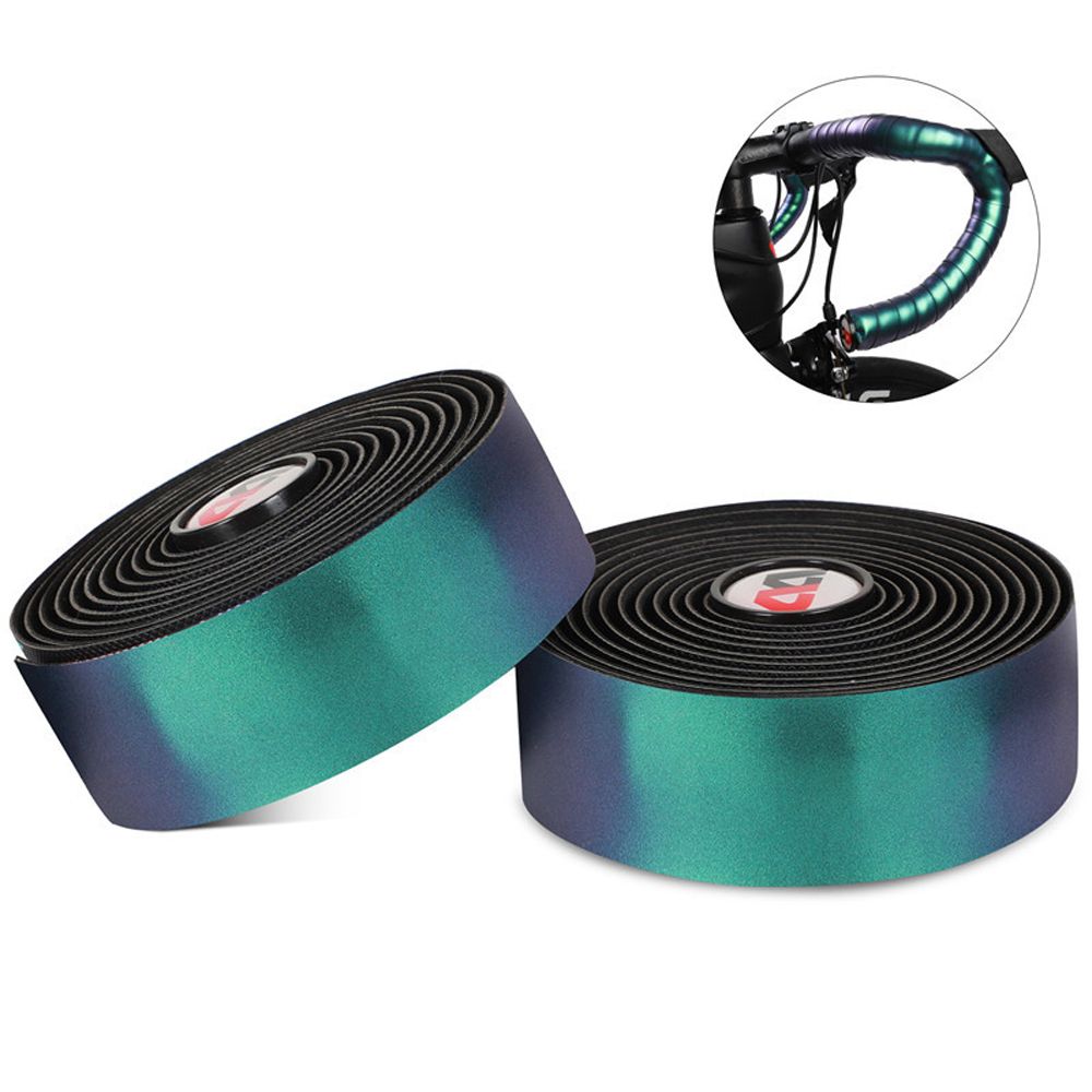 Cycling Road Bike Handlebar Tape Anti-slip Bicycle Handle Bar Tapes Wrap Cork Guidoline Fixing Straps Bicycle Access