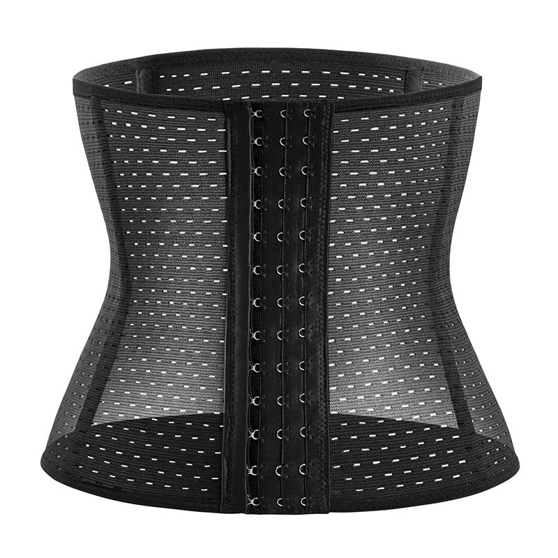 Men Waist Trainer Body Shapers Slimming Belt Modeling Strap Steel Boned Band faja Corsage Corsets Weight Loss Bustiers