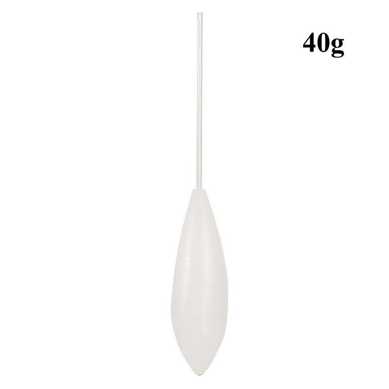 5pcs Acrylic Fishing Float Bobbers Upward Float Bombarda Fishing Float 15/20/25/30/40/50g Sbirolino Sea Lure Fishing Float Tackl
