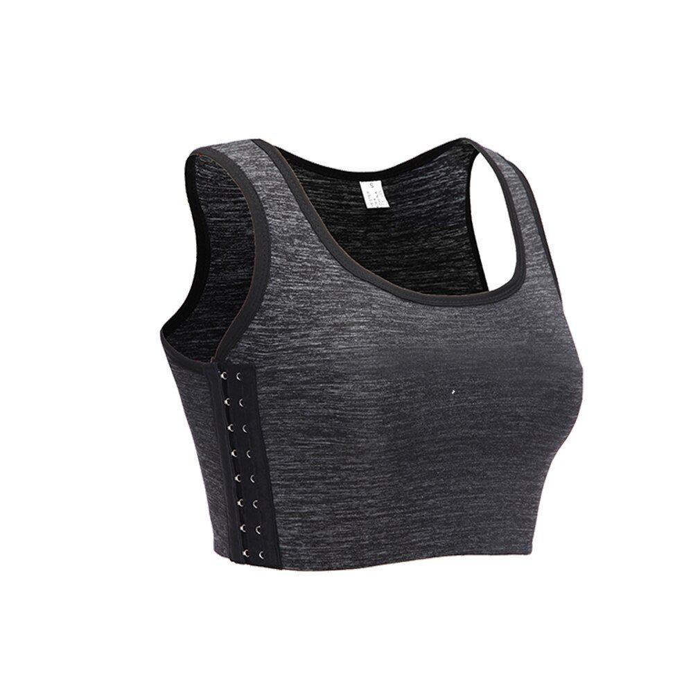 Men Shapewear Chest Binder Bra Body Shaper Tank Top Shaper Female Crop Tops Fitness Stretch Croptops Slim Render 6xl Plus Size