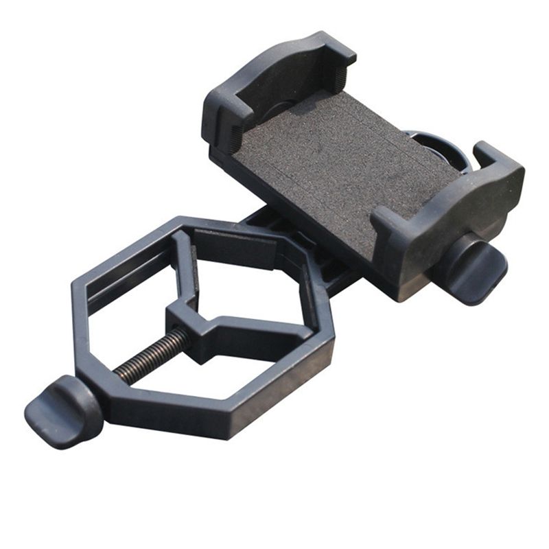 Universal Cell Phone Adjustable Adapter Mount Microscope Spotting Scope Telescope Clip Bracket Mobile Phone Holder