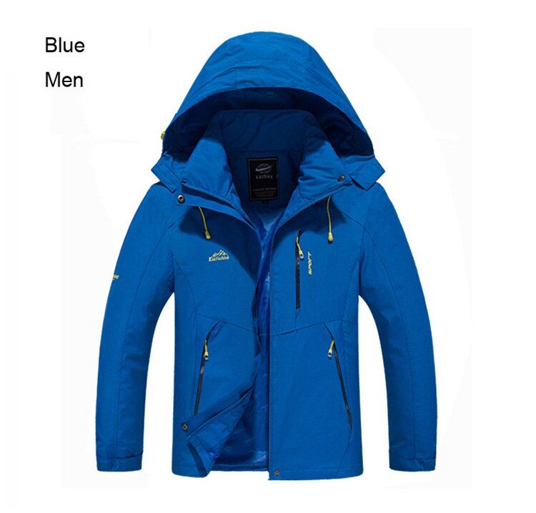 TRVLWEGO Women Men Travel Camping Hiking Jacket Colorful Warm Waterproof Windproof Breathable Camping Coat