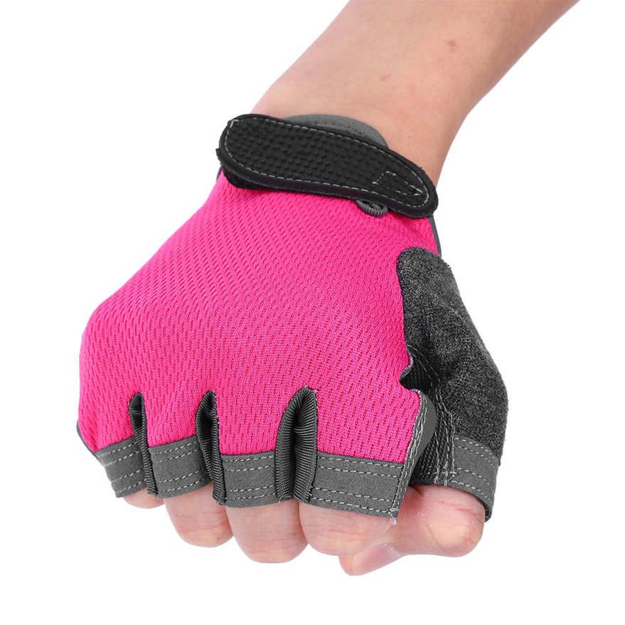 Fitness Gloves A Pair of High Elastic Anti-Skid Sports Half Finger for Dumbbell Aerial Yoga Spinning Training Equipment