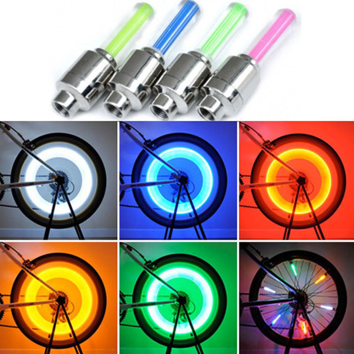 Wheel or Nozzel Light for Bike, Cycle & Car