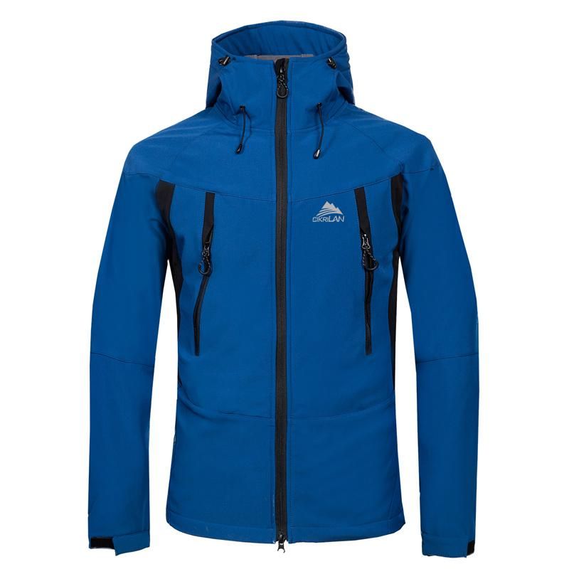 Softshell Leisure Sports Camping Climbing Outdoor Jacket Men Windstopper Hiking Ski Coat Fleece Inner Jaqueta Masculino