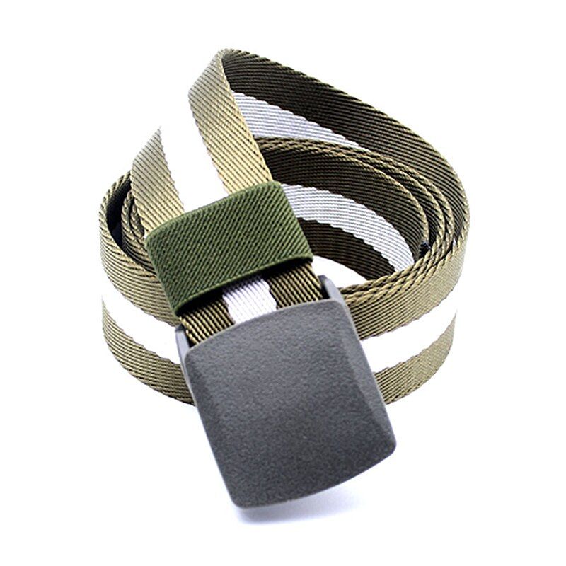 1PC Men Nylon Belt Waisttrainer Outdoor Sports Military Tactical Belt Canvas Waistband Lumbar Waist Support Fitness Belt