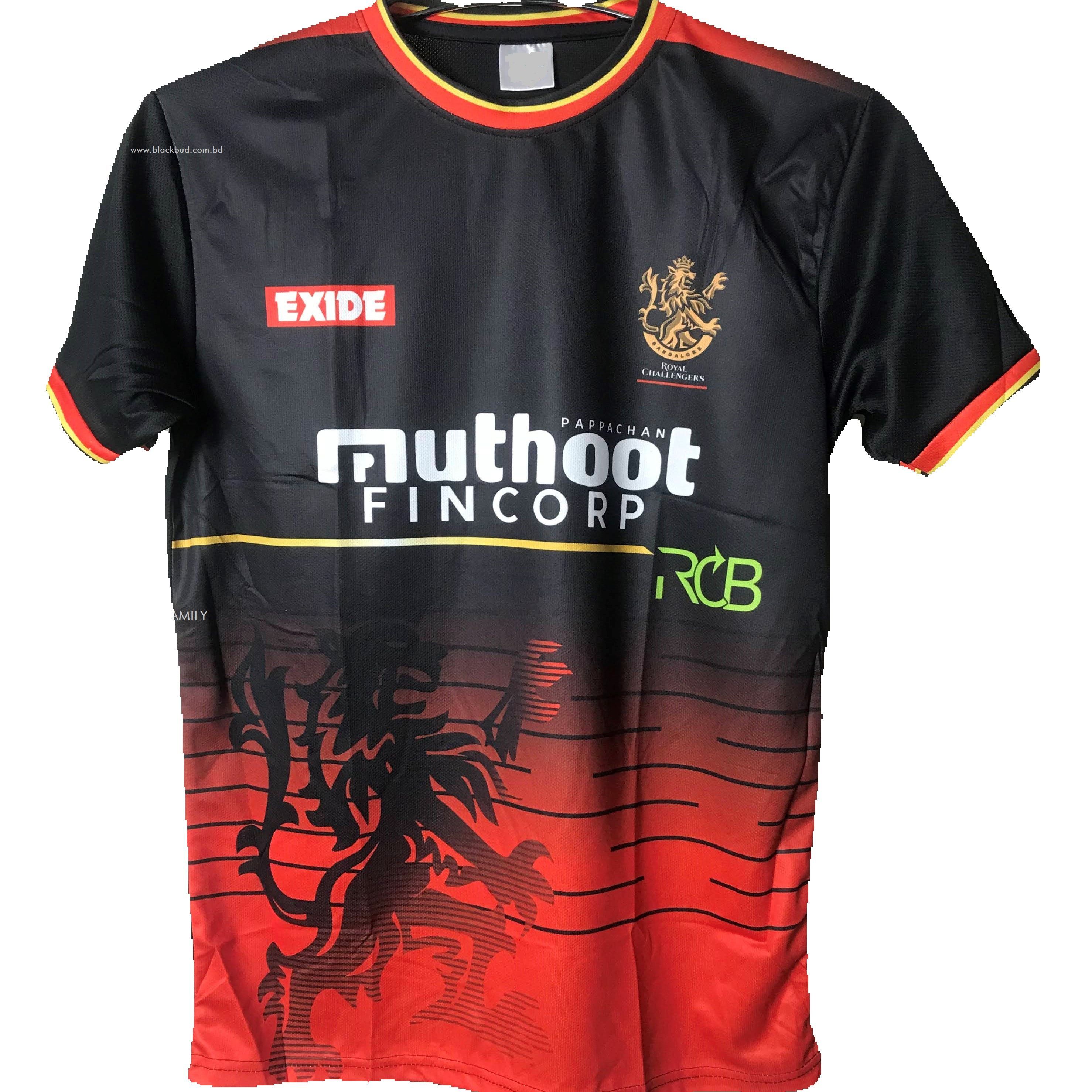 Royal Challengers Bangalore Jersey Short Sleeve