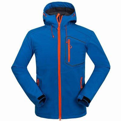 Mountainskin Men's Softshell Jacket Windstopper Waterproof Hiking Jackets Outdoor Thick Winter Coats Camping Ski RM033