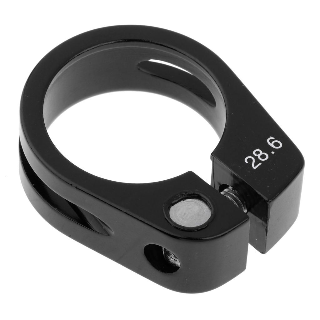 Durable Alloy Bike Seatpost Clamp Clamp for 25.4/27.2 mm Seat Post Bicycles