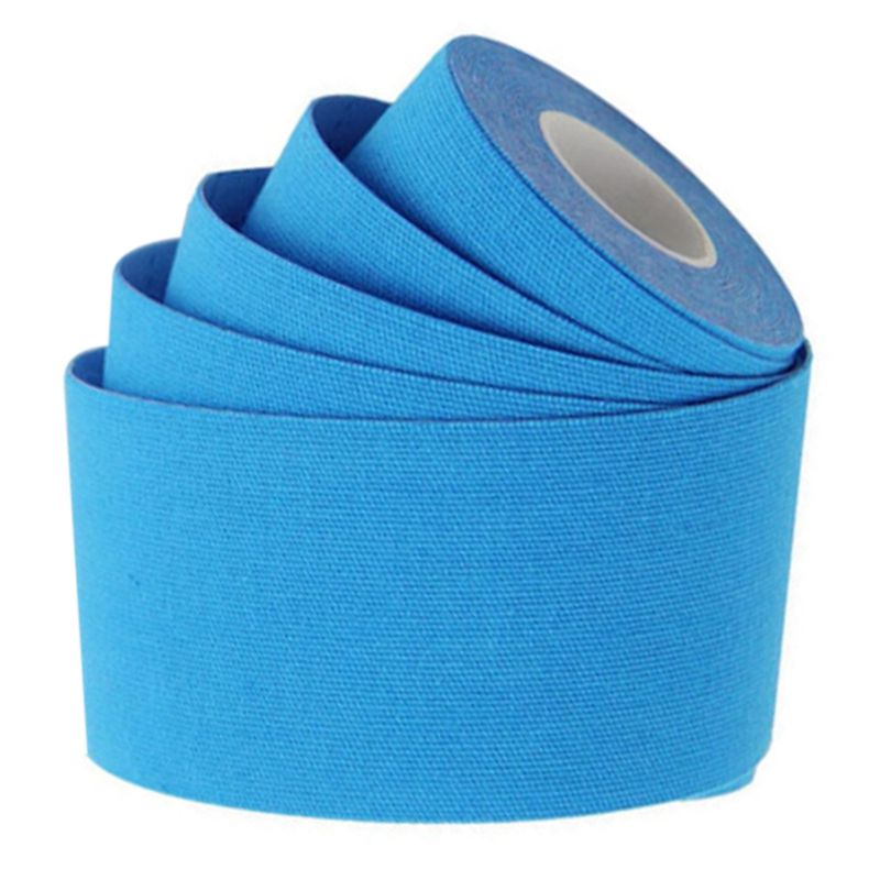 Sport Kinesiology Athletic Tape-Sports Injury Tape for Knee,Joint,Muscle Support-Adhesive Kinetic Tape Tape Sky Blue