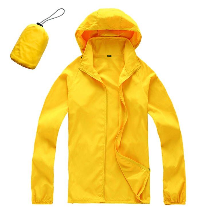 Spring Summer Outdoor Camping&Hiking Jacket Windbreaker Windproof Climbing Shirt Quick Dry Rain Coat For Women Men Sportswear