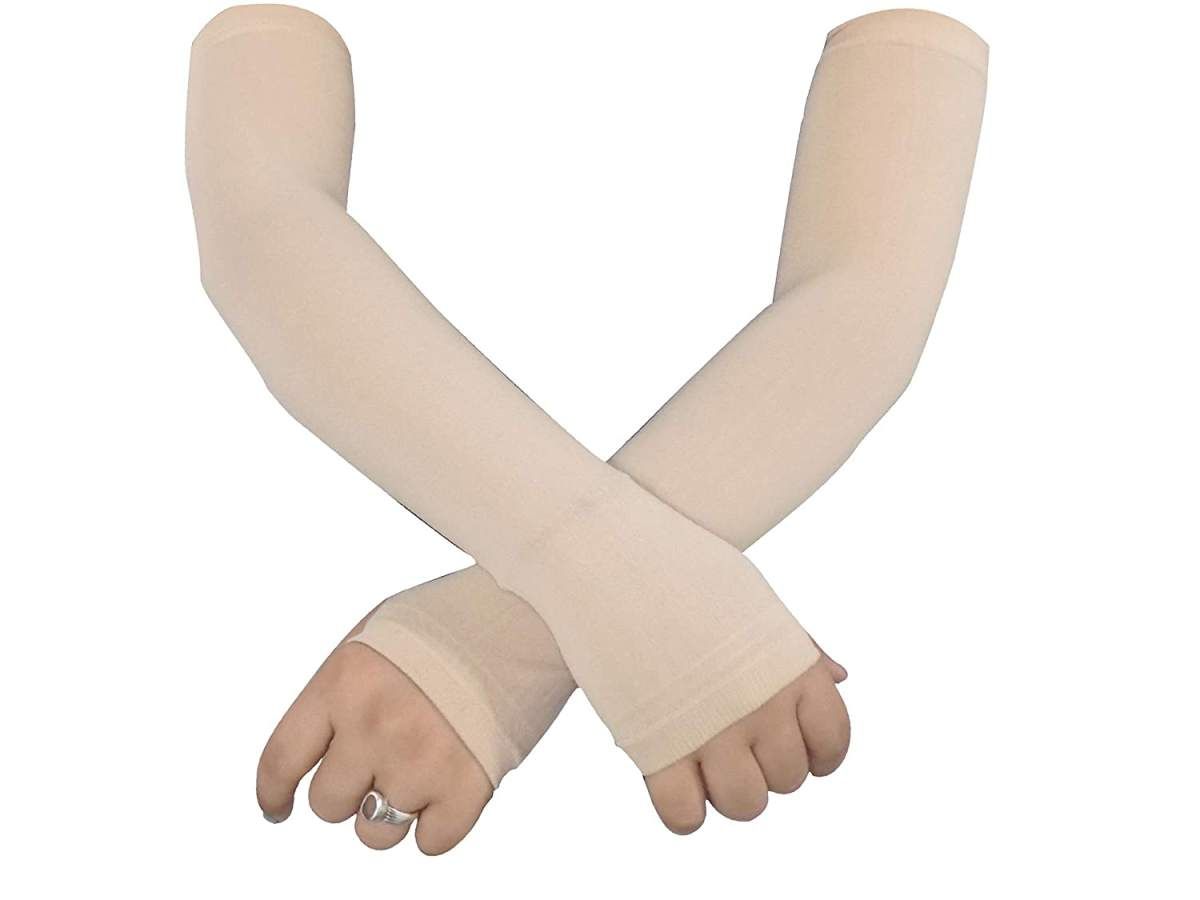 Lets Slim Cycling Hand Sleeves - Black