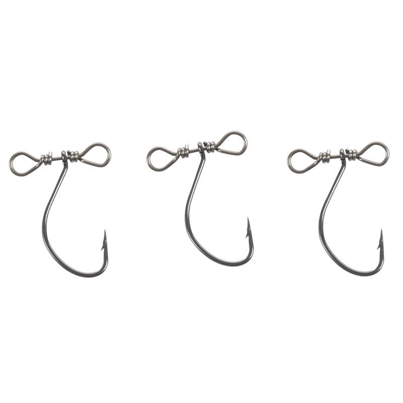 20Pcs/Set 2.5Cm 0.4G Crank Fishing Hook High Carbon Steel Sharpen Soft Bait Lure Fish Hooks Single Hooks for Fish Tackle Tools