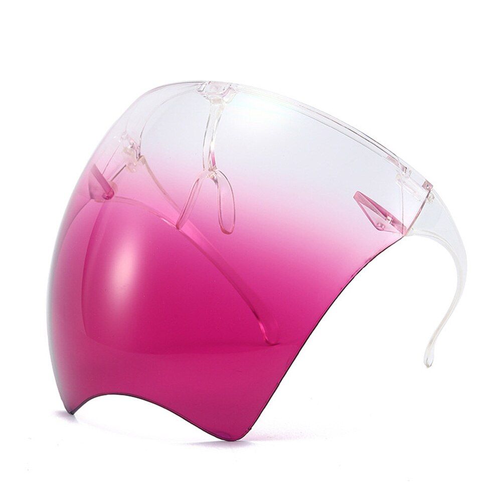 Universal Outdoor Face Sun Glasses Visor Clear Glasses Plastic Lightweight Sun Glasses Cycling Equipment Oversize Riding Glasses