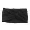Women Solid Color Elastic Anti Sweat Hairband Yoga Running Sweatband Headband
