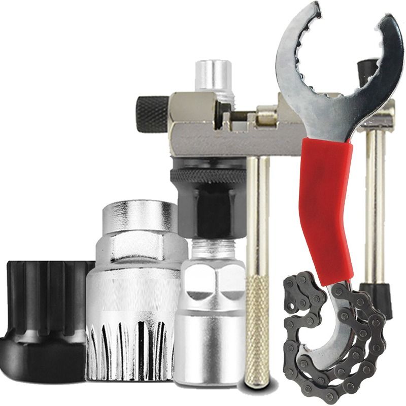 Bicycle Repair Tool Kits Mountain Bike Chain Cutter/Chain Removel/Bracket Remover/Freewheel Remover /Crank Puller Remover