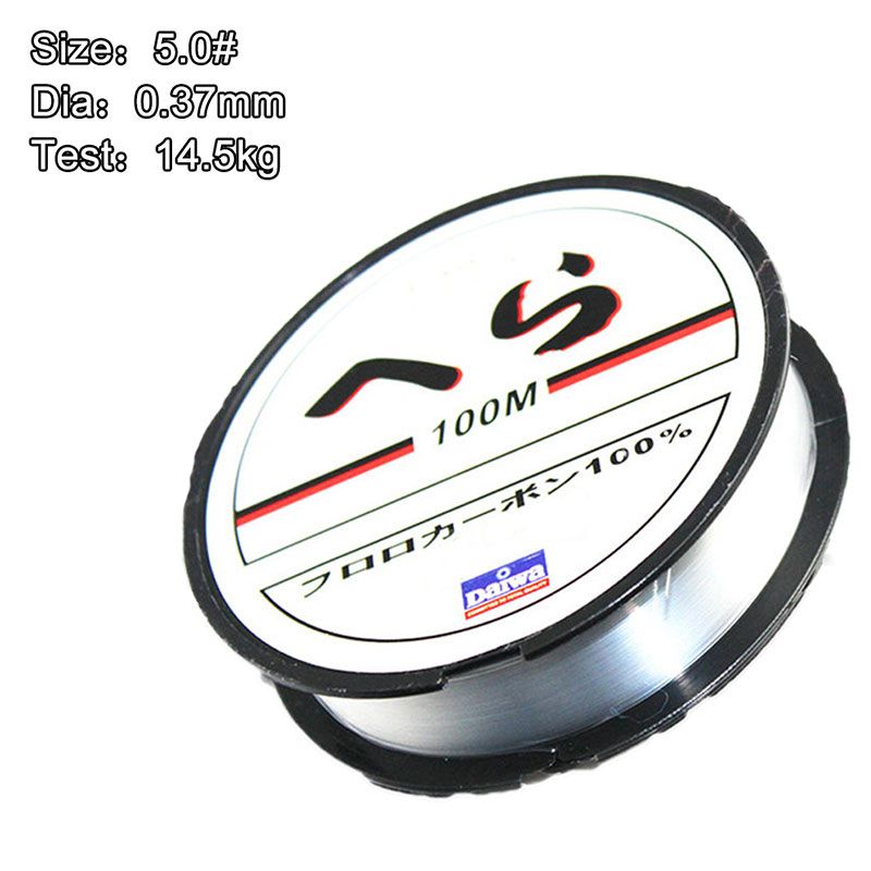 100 Meters Dawa Fishing Line Imported From Japan Transparent White