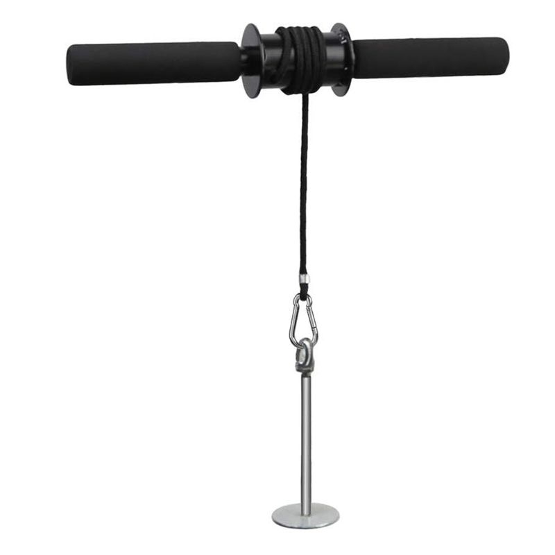 Wrist Roller Exerciser Trainer Forearm Strength Exerciser Roller Forearm Weights Grip Workout for Fitness